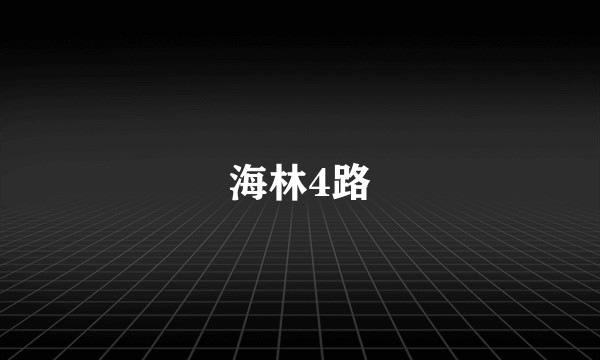 海林4路