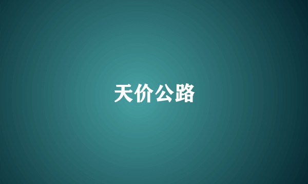 天价公路