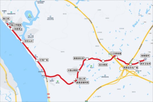 宜昌公交磨高路专线