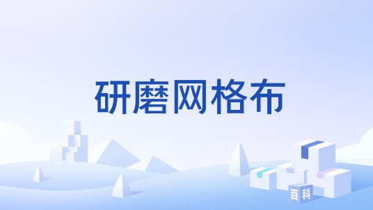 研磨网格布