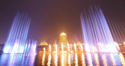 四川眉山音乐喷泉