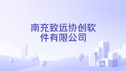 南充致远协创软件有限公司