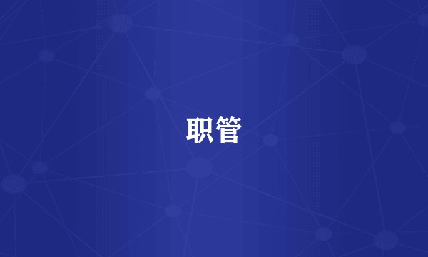 职管