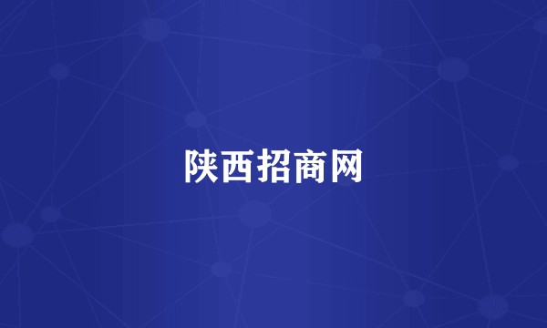 陕西招商网