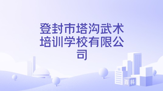 登封市塔沟武术培训学校有限公司