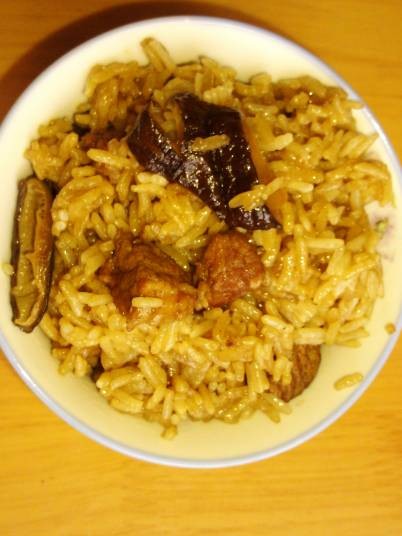 肉焖饭