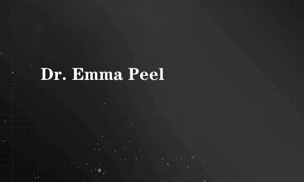 Dr. Emma Peel