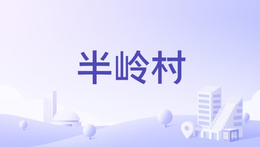 半岭村（福建省厦门市同安区汀溪镇下辖村）