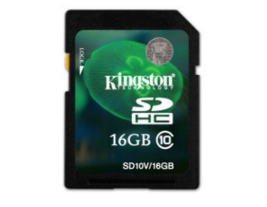 金士顿SDHC卡 Class10(16GB)SD10V/16G