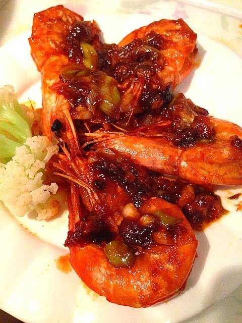 干烧明虾球