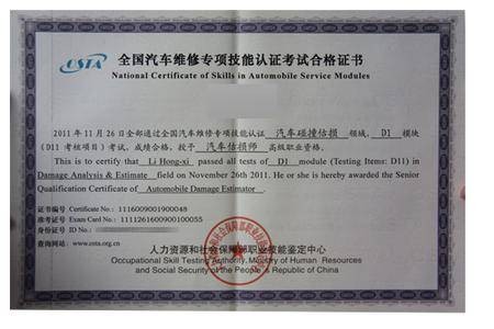 汽车估损师