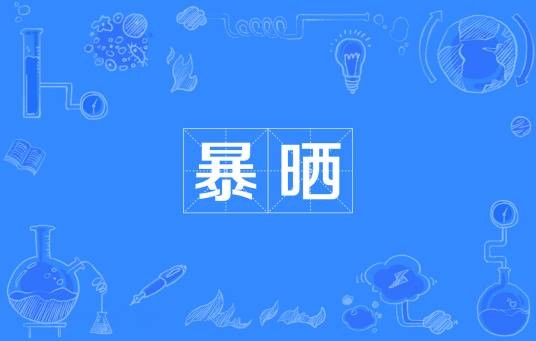 暴晒（汉语词语）