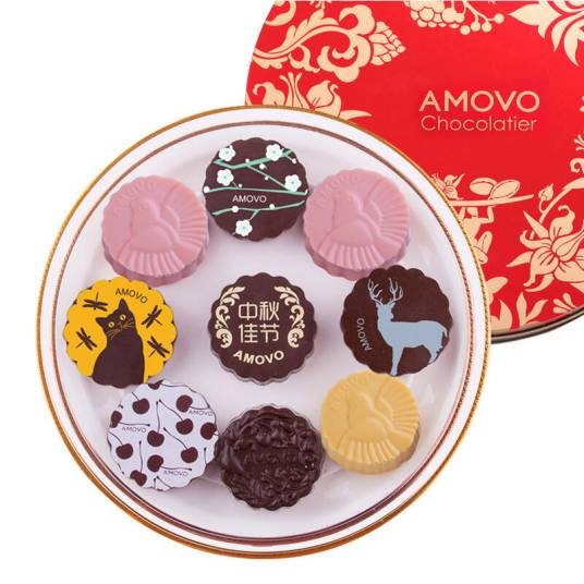 AMOVO魔吻巧克力月饼