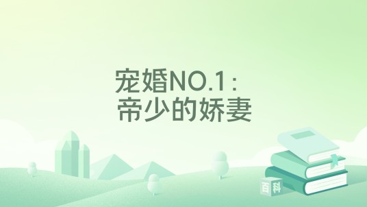 宠婚NO.1：帝少的娇妻
