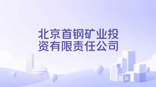 北京首钢矿业投资有限责任公司