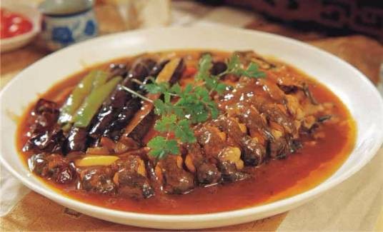 鲤鱼炖茄子