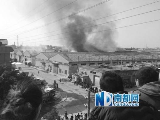 1.2佛山布料仓库大火事故