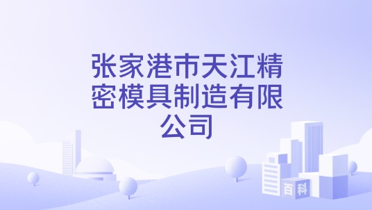 张家港市天江精密模具制造有限公司
