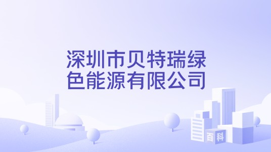 深圳市贝特瑞绿色能源有限公司