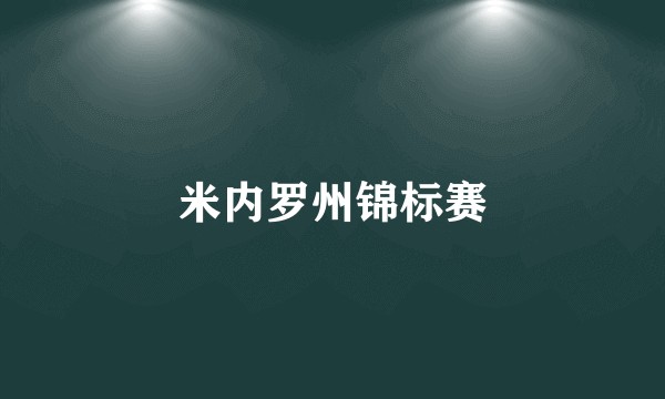 米内罗州锦标赛