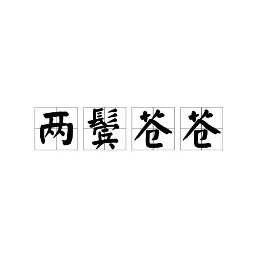 两鬓苍苍