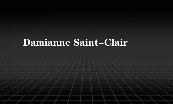 Damianne Saint-Clair