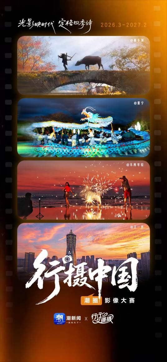 2026“行摄中国”潮圈影像大赛