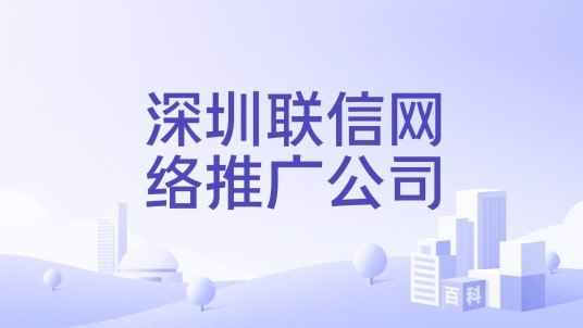 深圳联信网络推广公司