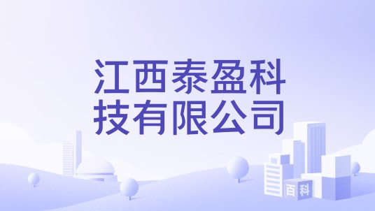 江西泰盈科技有限公司