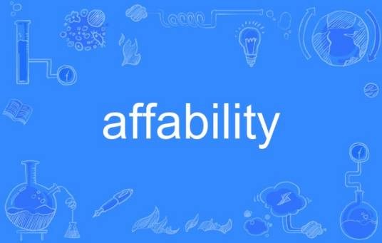 affability