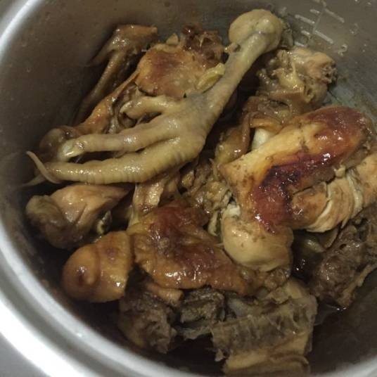 电饭煲焖鸡
