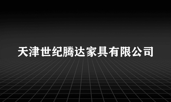 天津世纪腾达家具有限公司