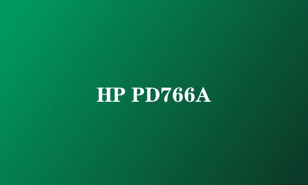 HP PD766A