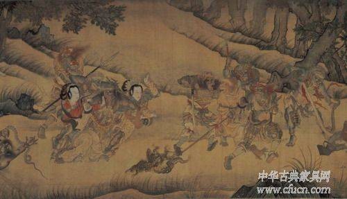 搜山图（宋代佚名创作的绢本设色画）