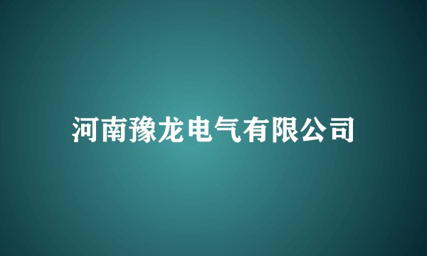河南豫龙电气有限公司