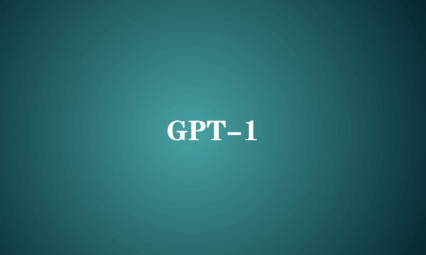 GPT-1