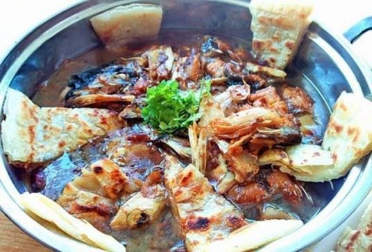 鲅鱼头泡饼