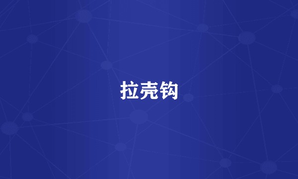 拉壳钩