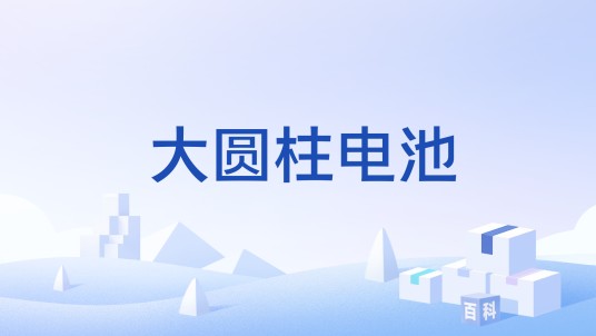大圆柱电池