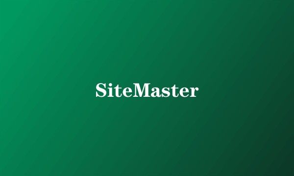 SiteMaster