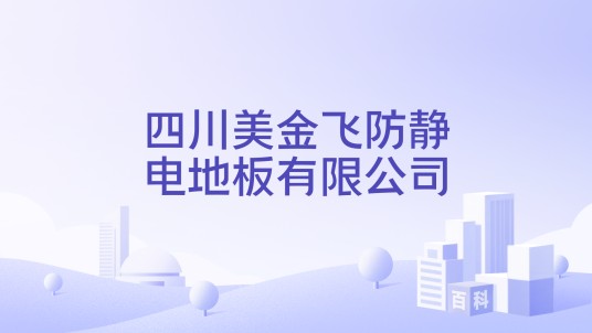 四川美金飞防静电地板有限公司