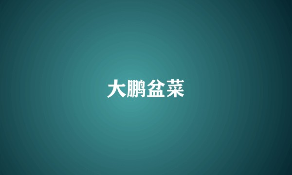 大鹏盆菜