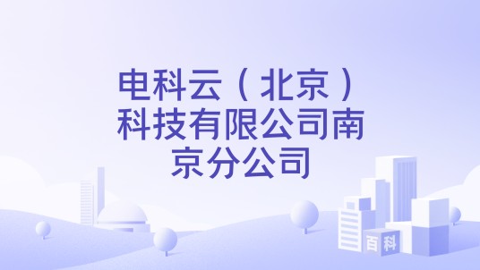 电科云（北京）科技有限公司南京分公司