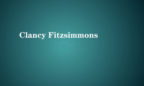 Clancy Fitzsimmons