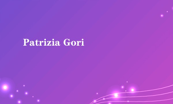 Patrizia Gori