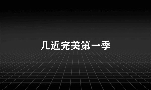 几近完美第一季