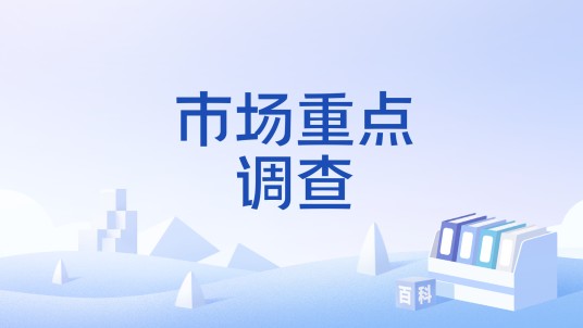 市场重点调查
