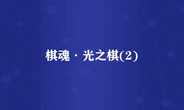 棋魂·光之棋(2)