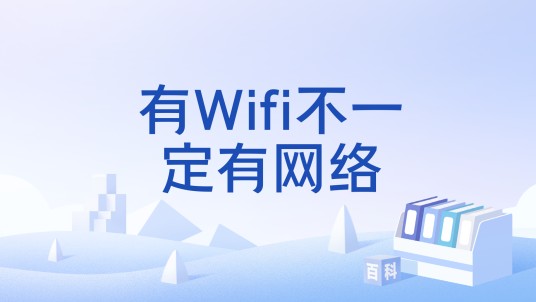 有Wifi不一定有网络