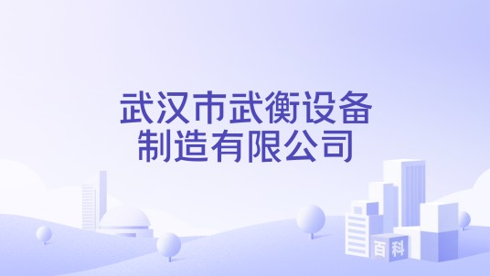 武汉市武衡设备制造有限公司